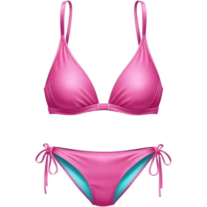 pink bikini swimsuit emoji