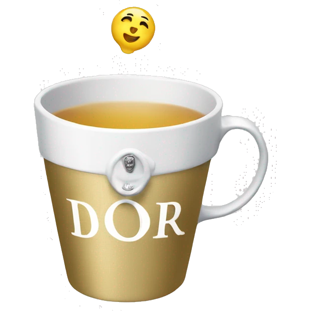 Dior cup emoji