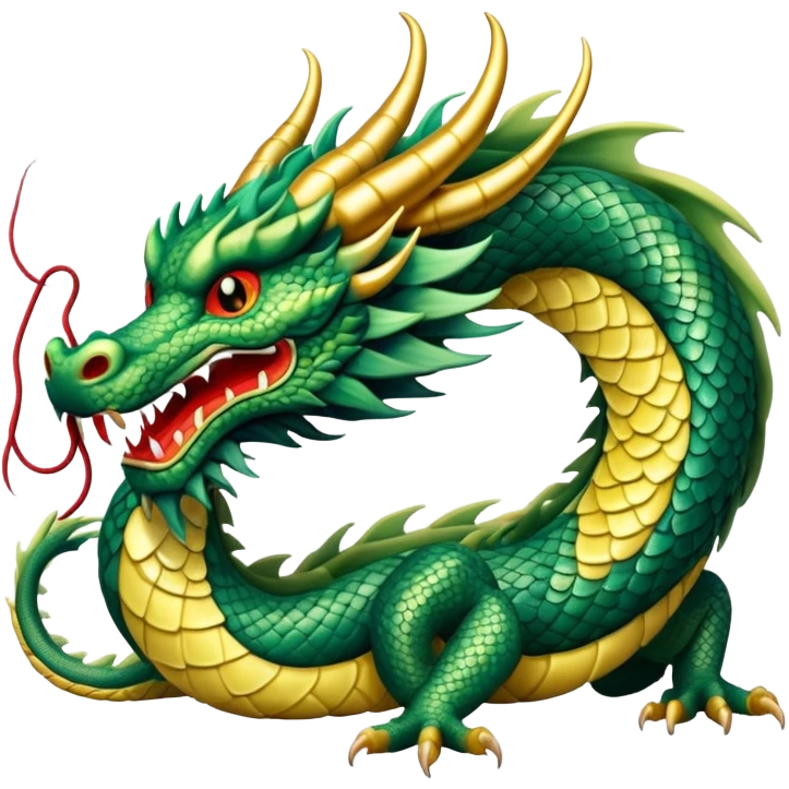 Chinese dragon emoji