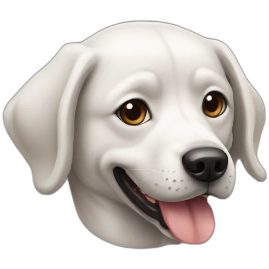 chien samoyède emoji