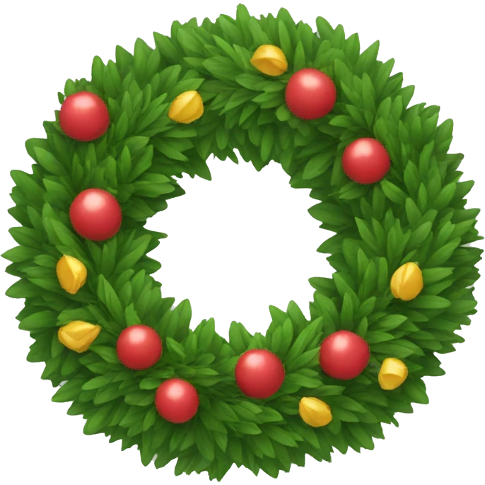 wreath emoji