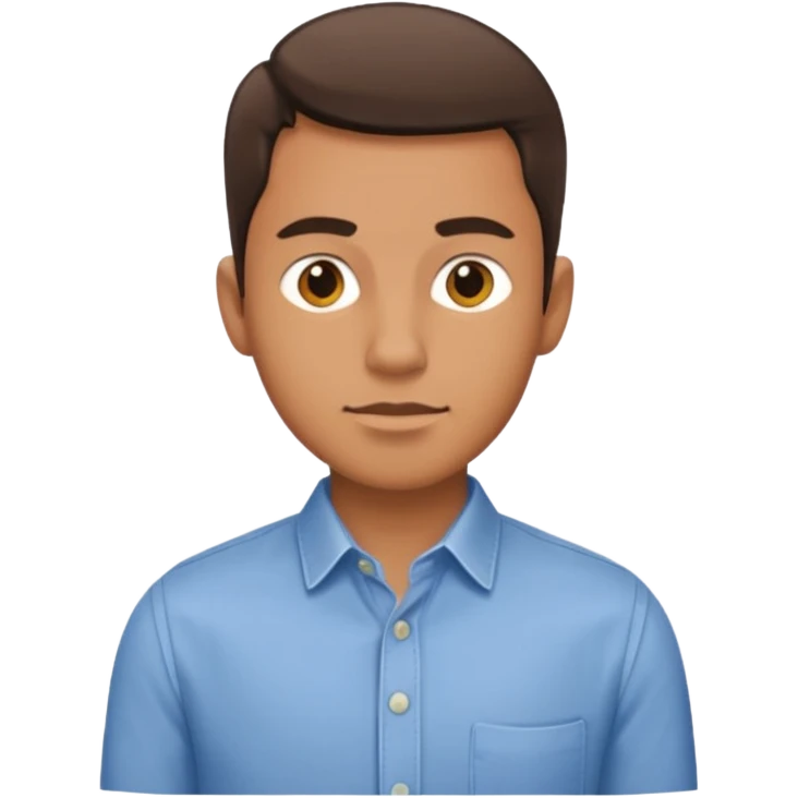 The man stands sideways emoji