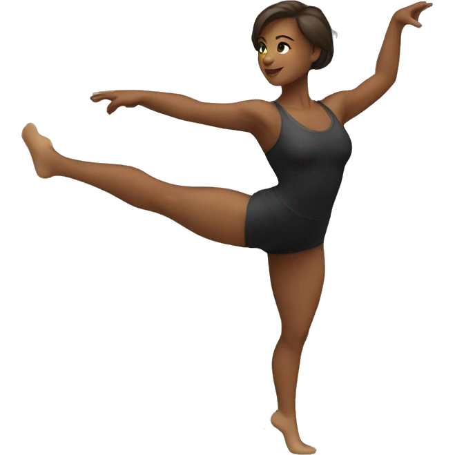 calisthenics dance, female, dance, club, rods, clubs emoji