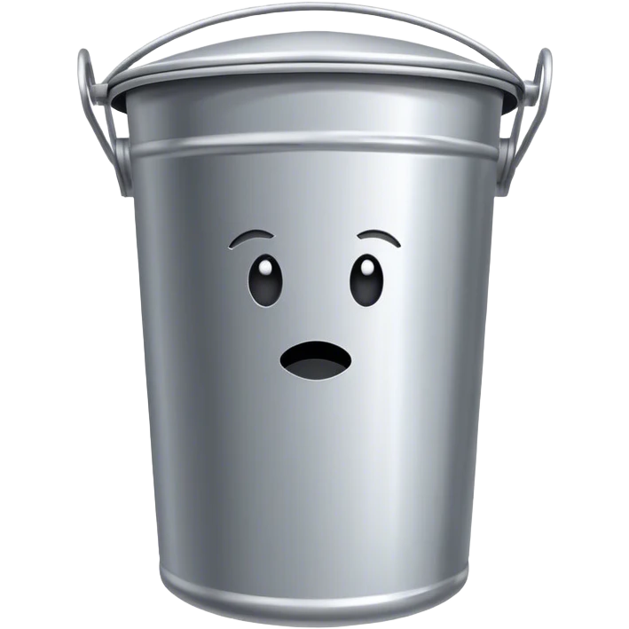 “PMO” Text on trash can emoji