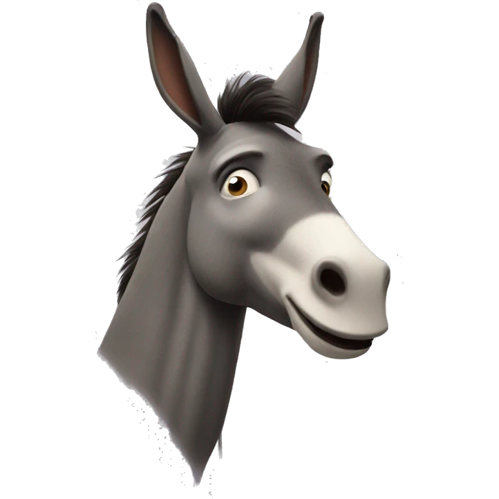 Donkey from shrek emoji
