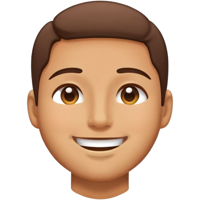 eyes closed smile on side of face emoji