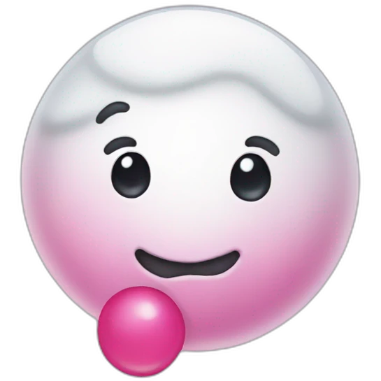 Buble gum emoji