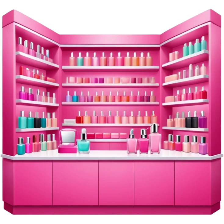 pink beauty store emoji