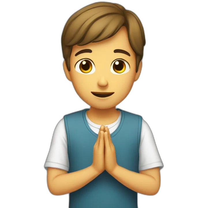 Prayer emoji