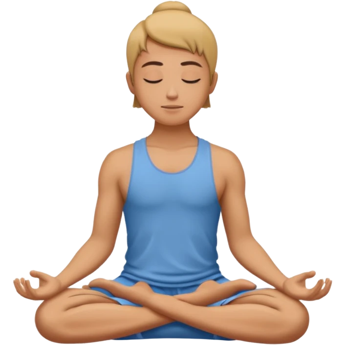 Meditation  emoji
