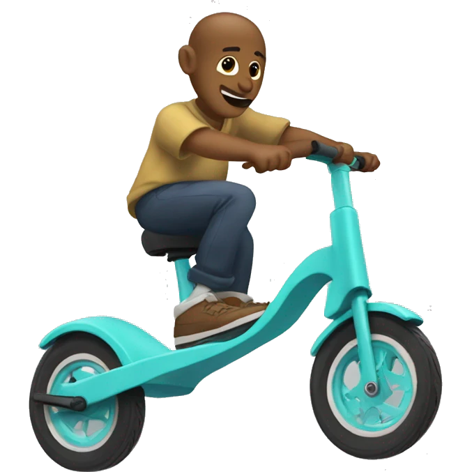 Trottinette freestyle emoji