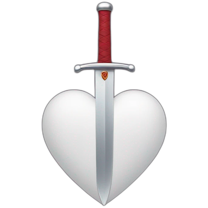 heart with sword emoji