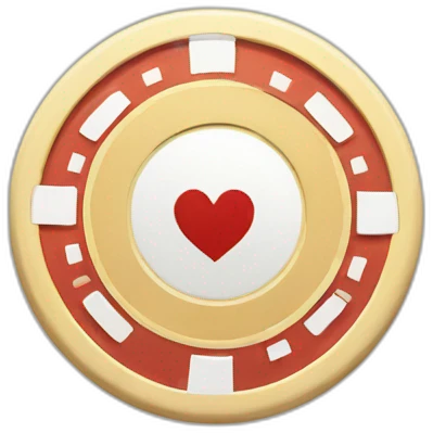 poker chip emoji