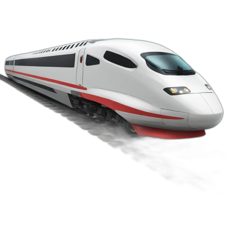 high speed train, Deserticon style emoji