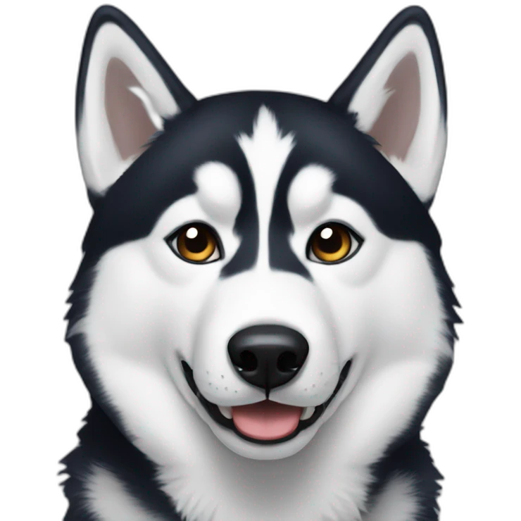 Husky emoji