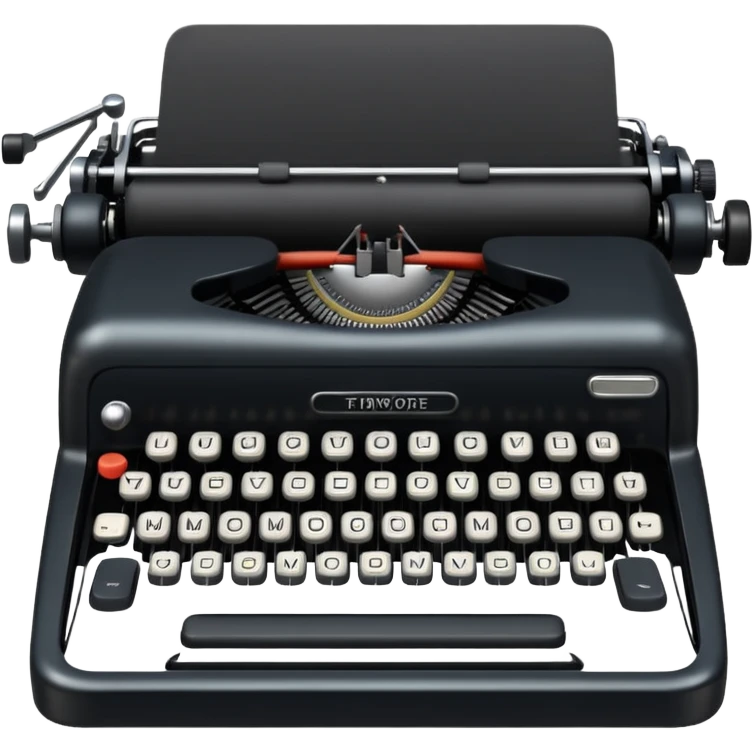 that is not a machine that’s a type writer which i DID NOT ASK FOR!!! emoji