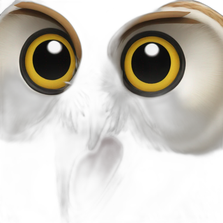 a laughing owl emoji