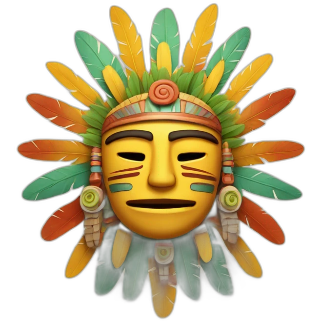 Huitzilopochtli and Sun emoji
