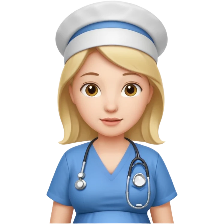 pregnant nurse emoji