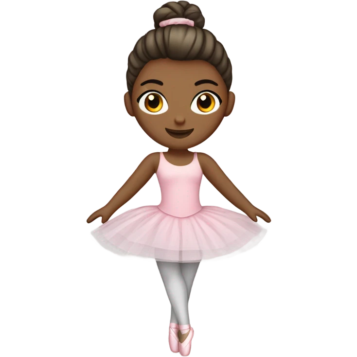ballerina white girl emoji