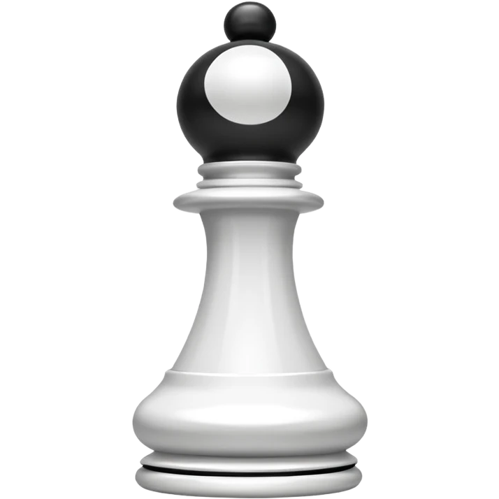 white chess pawn emoji