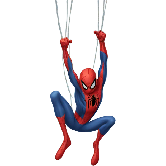 Hanging Spider-Man  emoji