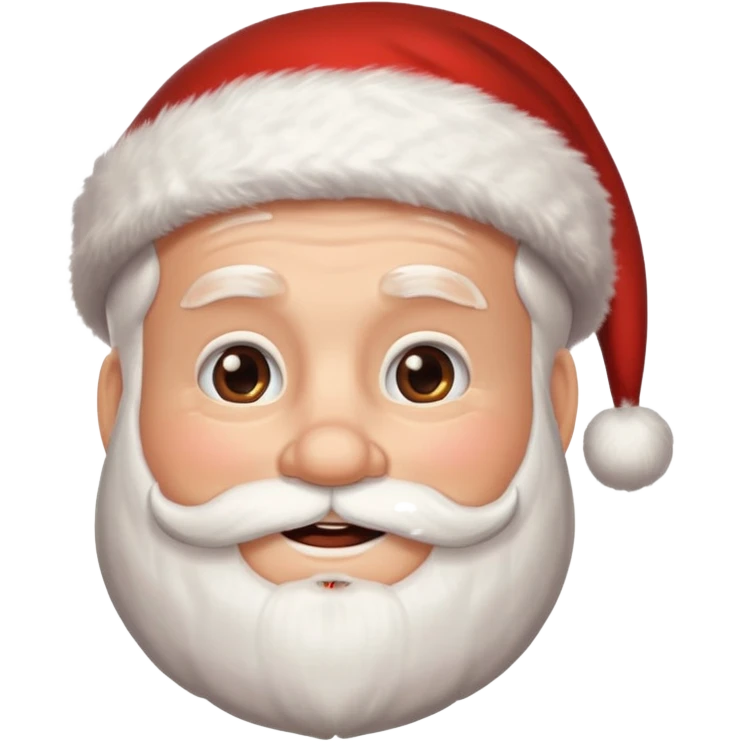 Papai noel rosto  emoji