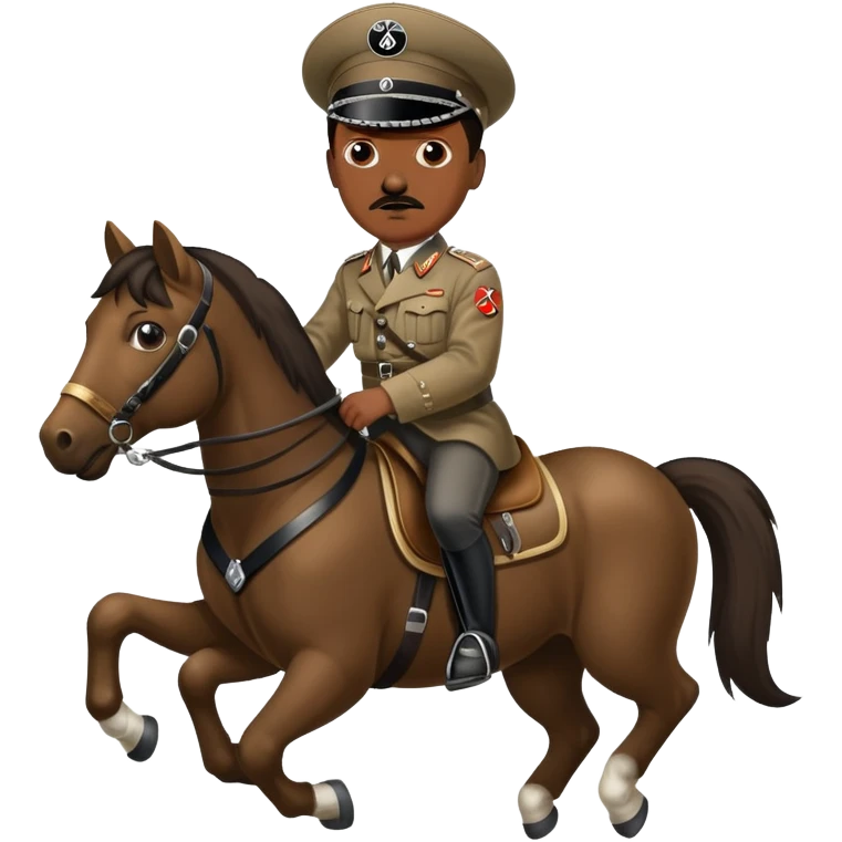 Гитлер на пони в Москве emoji