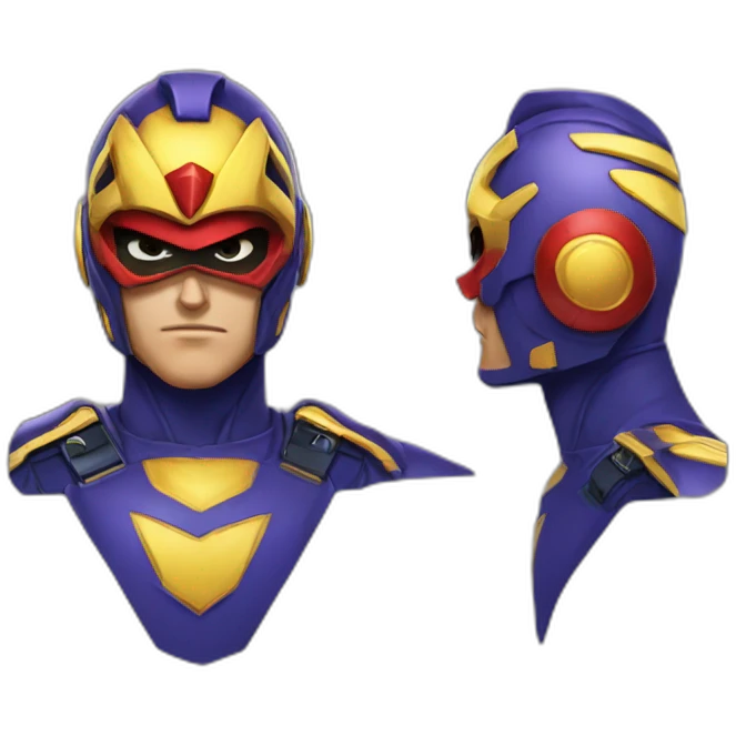 fzero-captain-falcon-face emoji