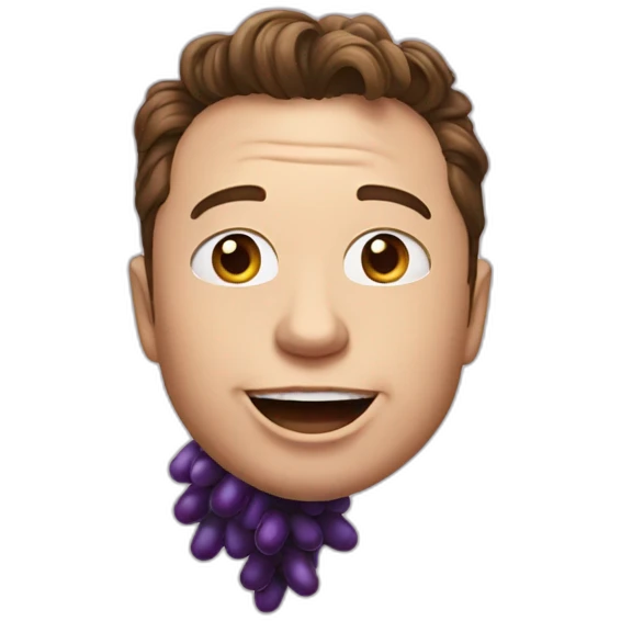 grape elon musk emoji