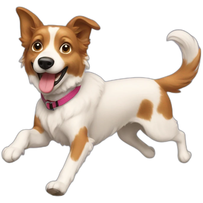 Agility dog emoji
