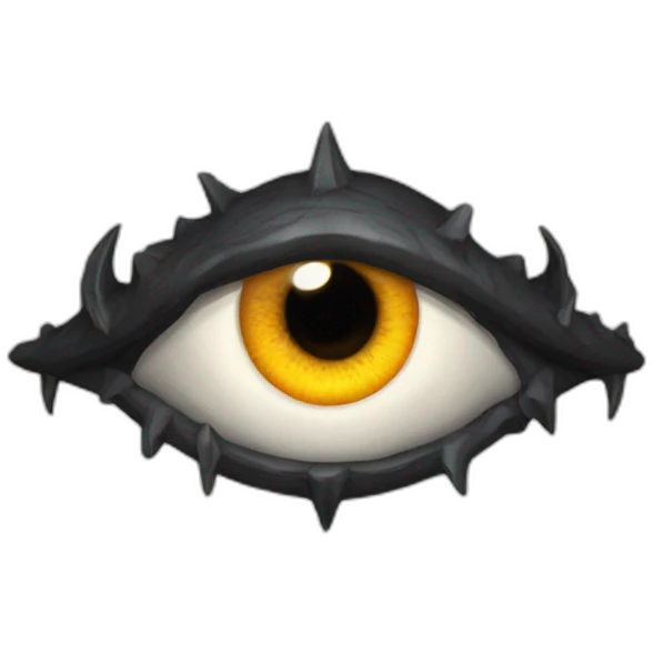 Sauron eye emoji