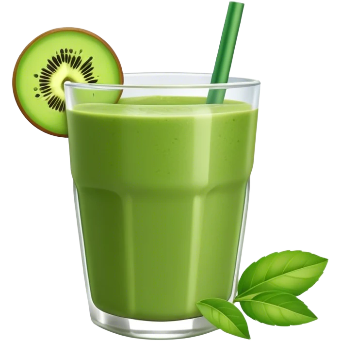 matcha smoothie emoji
