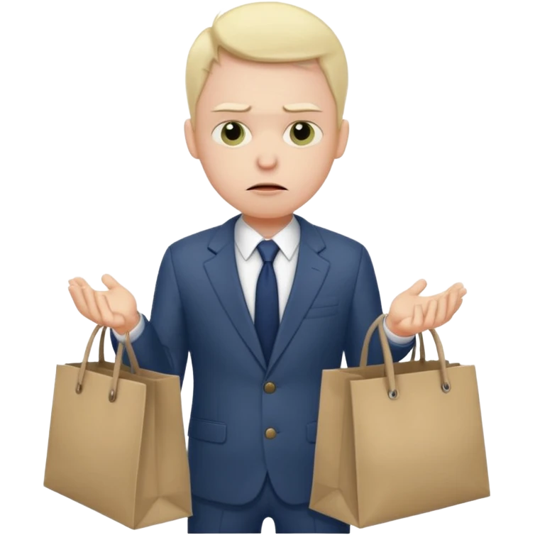 facial Upselling scam person emoji