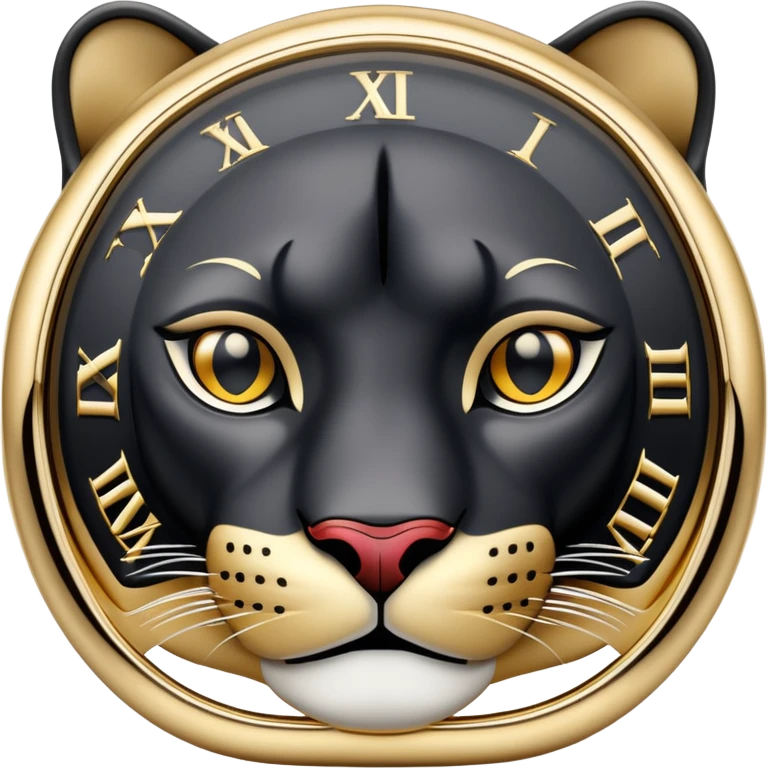 Cartier panther watch  emoji