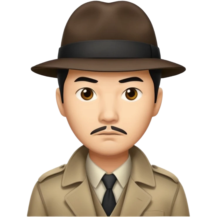 detective, asian emoji