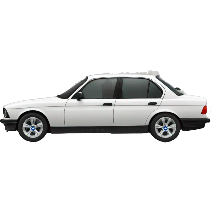 BMW car drive by men emoji