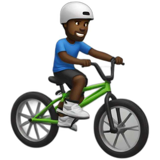 50cent in bmx emoji