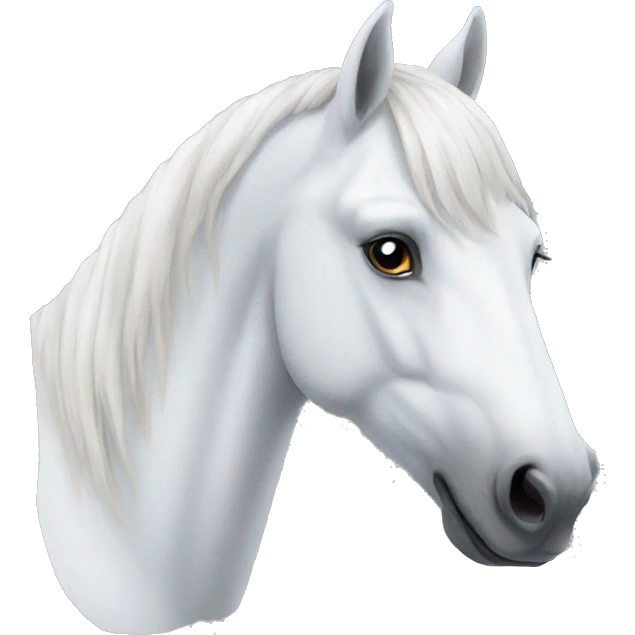 white horse emoji
