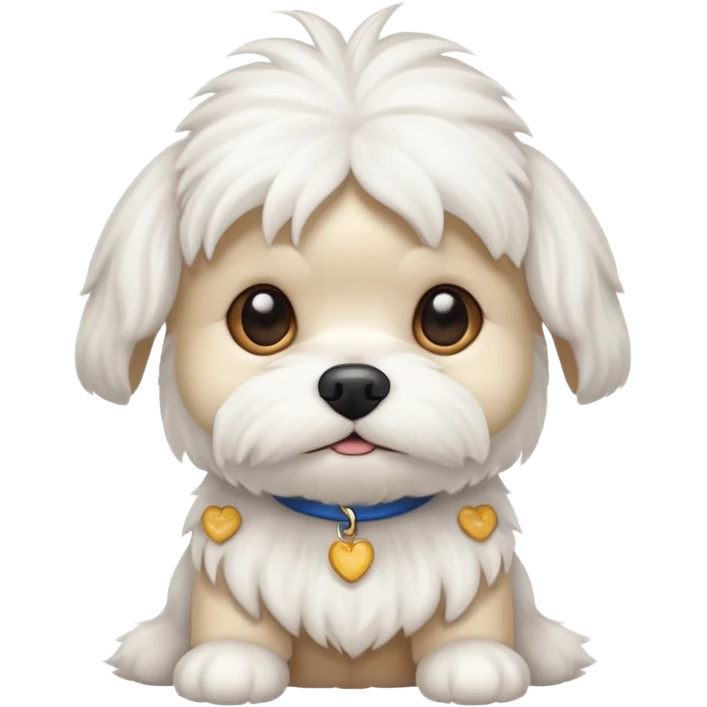 white maltese emoji