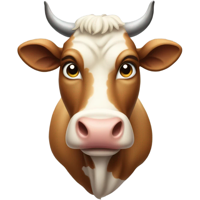 Bossy cow emoji