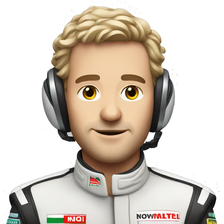 Formula 1 driver emoji