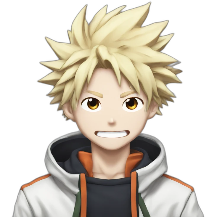 Bakugo my hero academia manga emoji