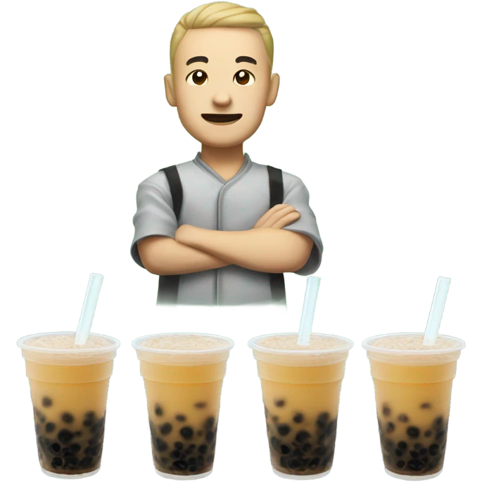 kung fu bubble tea emoji