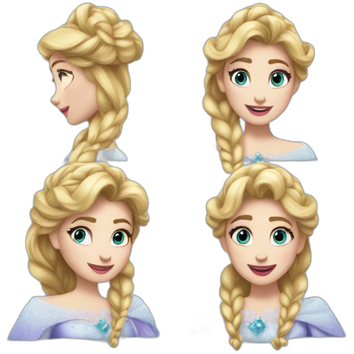 la reine des neiges disney emoji