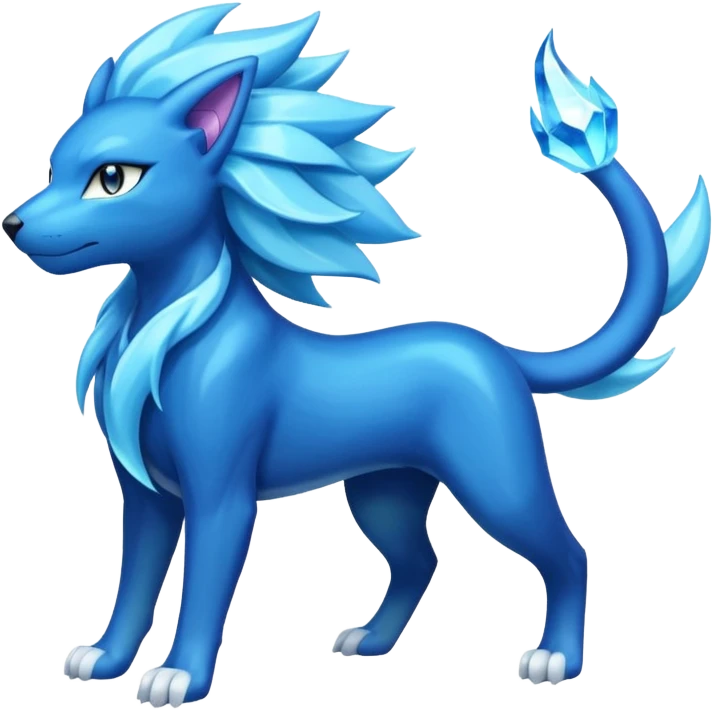 Luxray-Suicune-Amaura-fusion emoji