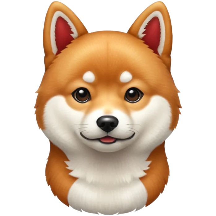 un chien très japonais emoji