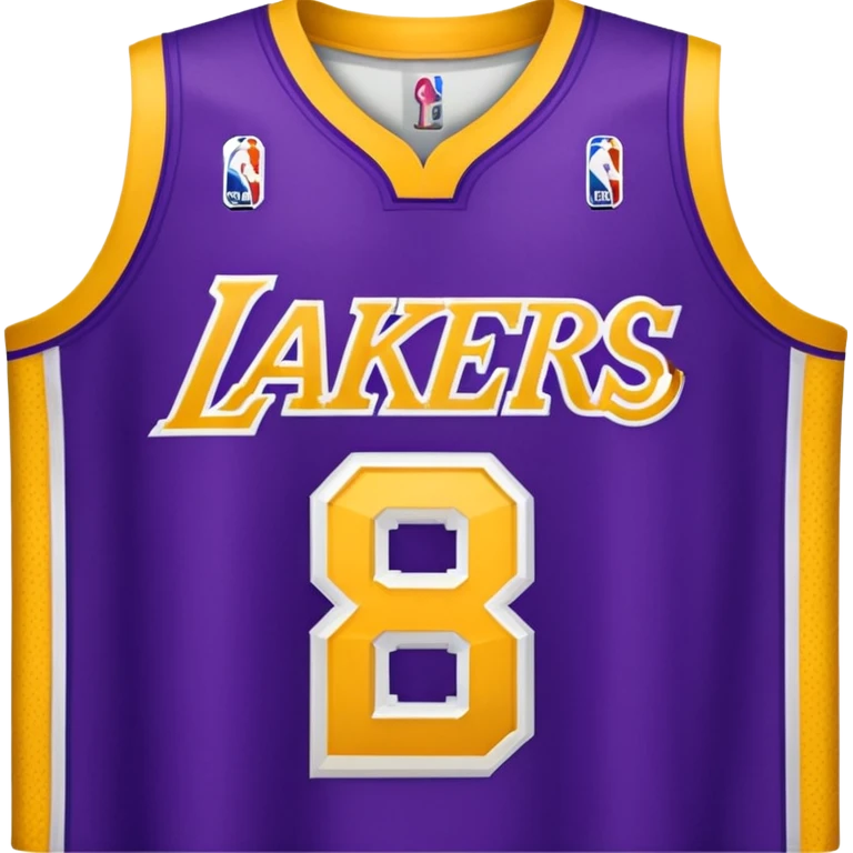 Uniforme de los lakers emoji