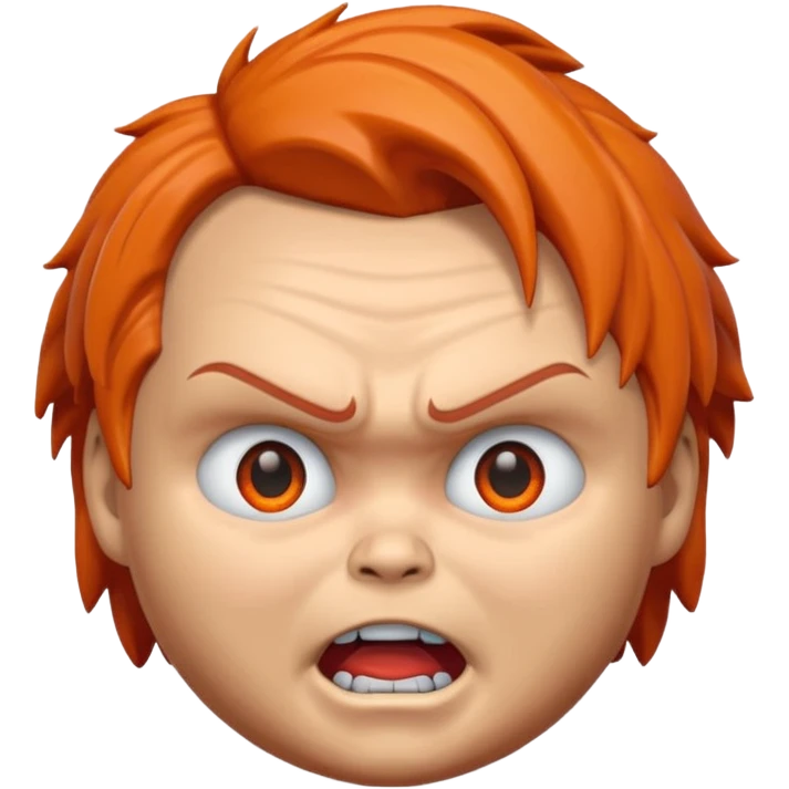 Un emojin de chuky emoji