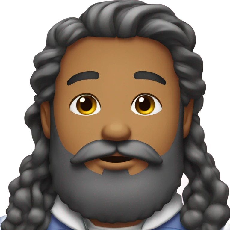 gay kiss beard emoji